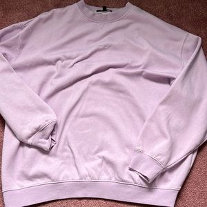 Misguided embroidered crewneck